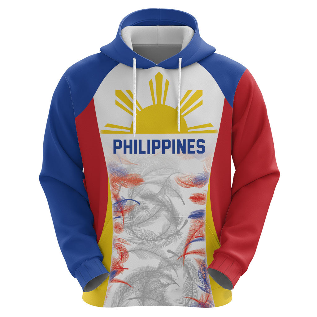 Philippines Flag Day Hoodie Filipino Feather Pattern