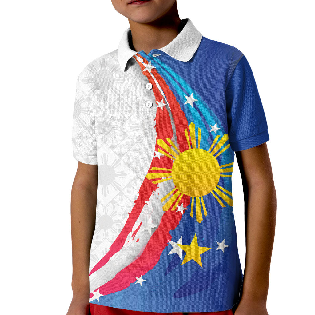 Philippines Flag Day Kid Polo Shirt Filipino Pride Shines Bright On Flag Day