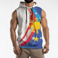 Philippines Flag Day Sleeveless Hoodie Filipino Pride Shines Bright On Flag Day
