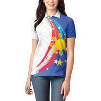 Philippines Flag Day Women Polo Shirt Filipino Pride Shines Bright On Flag Day