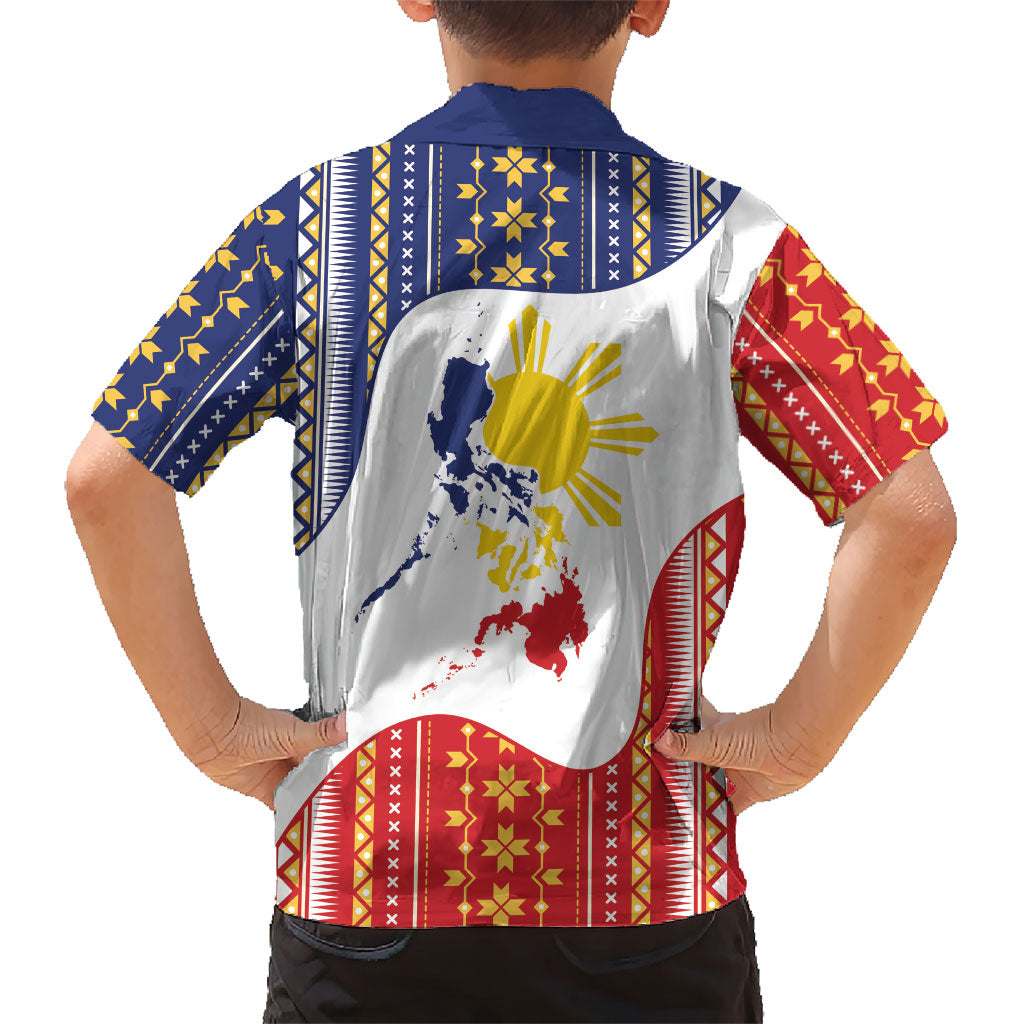 Philippines Flag Day Hawaiian Shirt Filipino Traditional Igorot Tribal Pattern