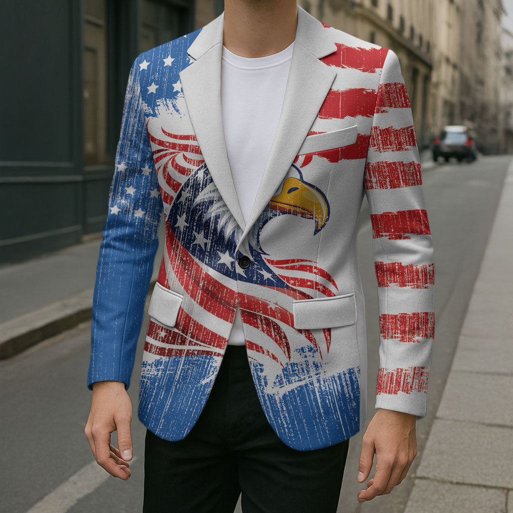 United States Flag Day Blazer Proud To Honor The Stars And Stripes