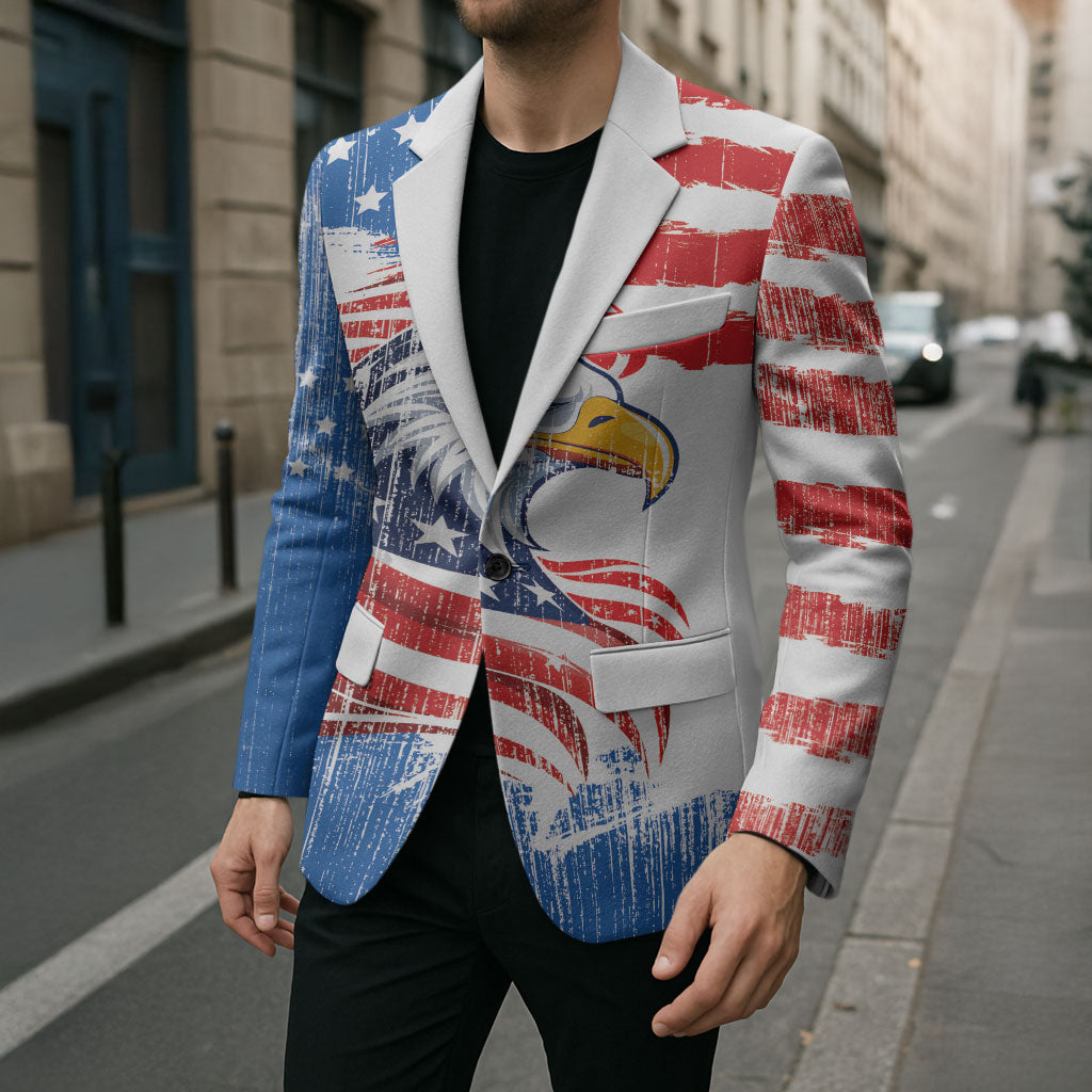United States Flag Day Blazer Proud To Honor The Stars And Stripes