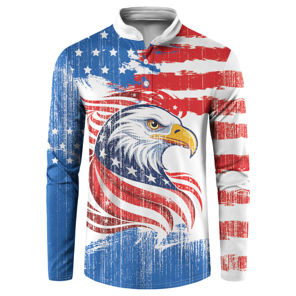 United States Flag Day Button Sweatshirt Proud To Honor The Stars And Stripes