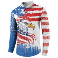 United States Flag Day Button Sweatshirt Proud To Honor The Stars And Stripes