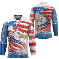 United States Flag Day Hockey Jersey Proud To Honor The Stars And Stripes