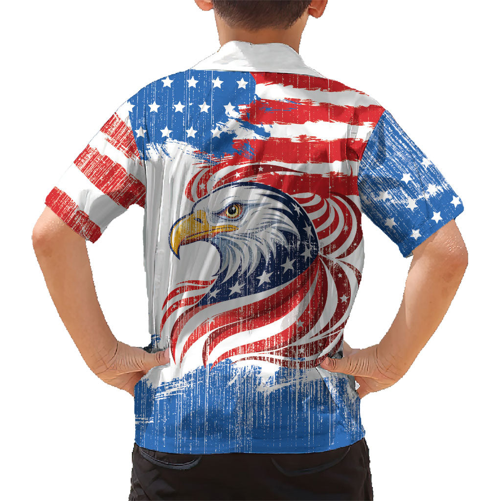 United States Flag Day Kid Hawaiian Shirt Proud To Honor The Stars And Stripes