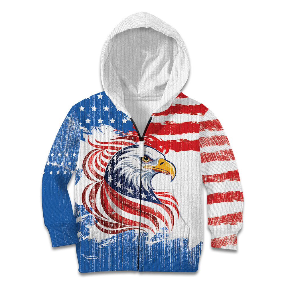 United States Flag Day Kid Hoodie Proud To Honor The Stars And Stripes