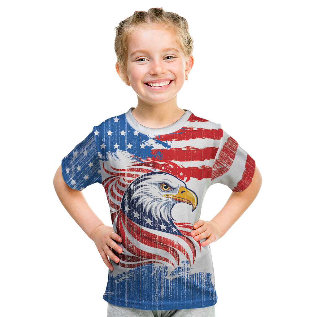 United States Flag Day Kid T Shirt Proud To Honor The Stars And Stripes