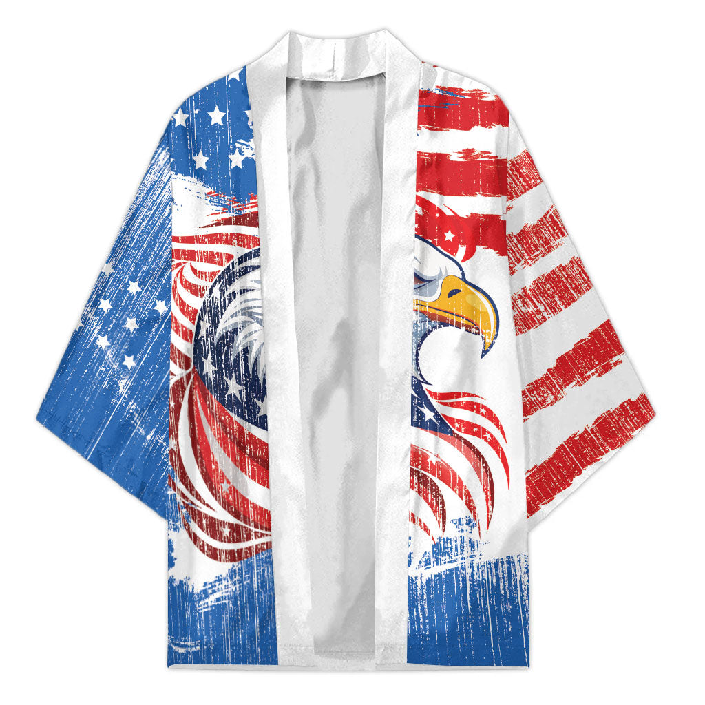 United States Flag Day Kimono Proud To Honor The Stars And Stripes
