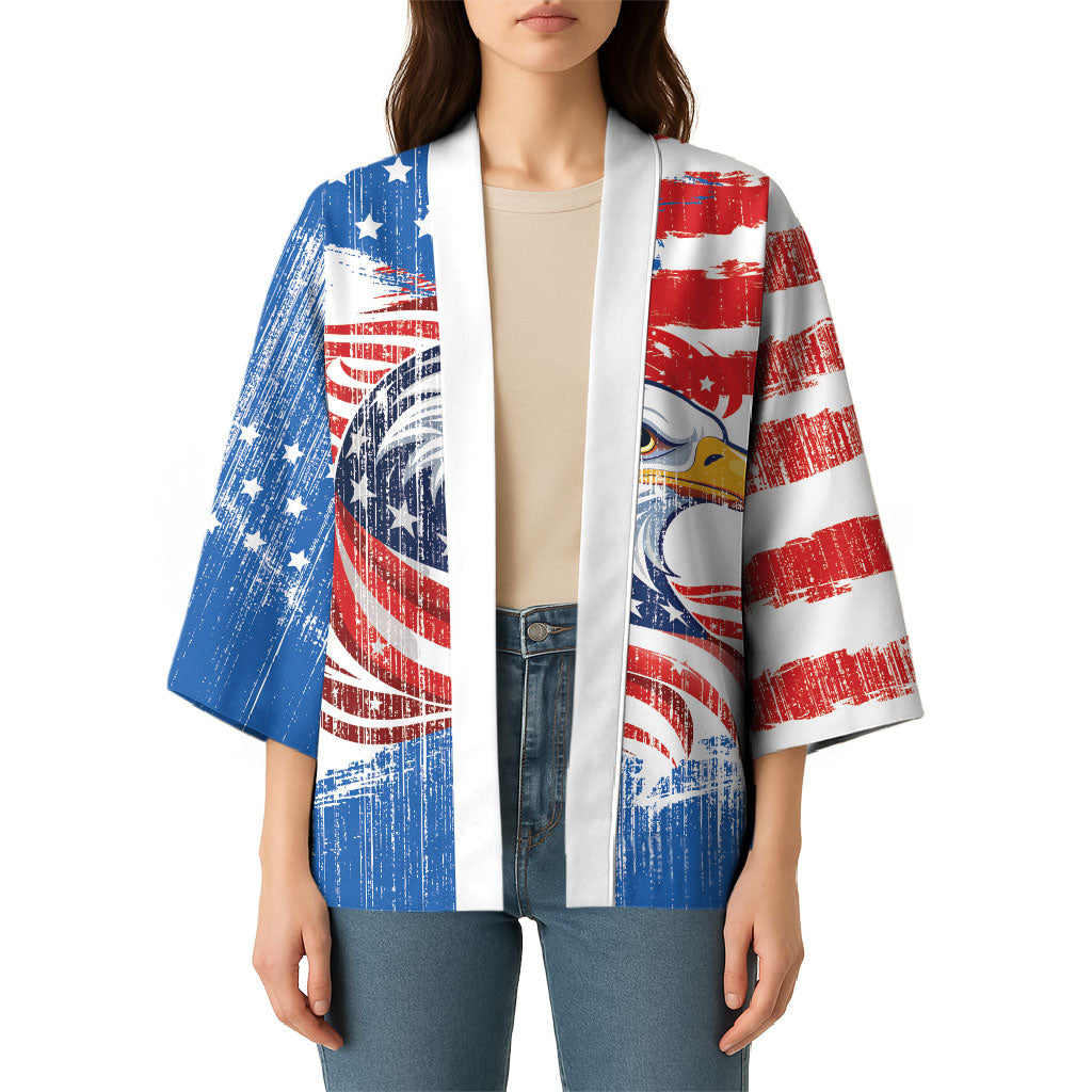 United States Flag Day Kimono Proud To Honor The Stars And Stripes