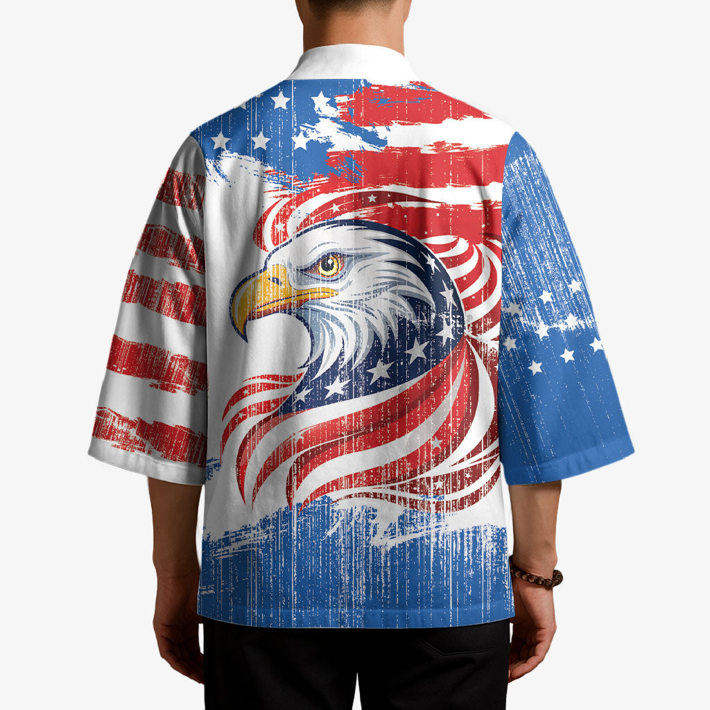 United States Flag Day Kimono Proud To Honor The Stars And Stripes
