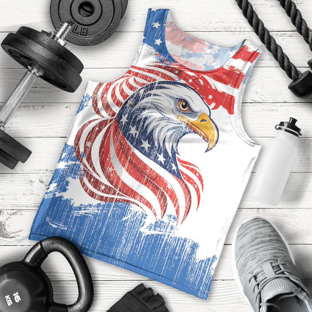 United States Flag Day Men Tank Top Proud To Honor The Stars And Stripes