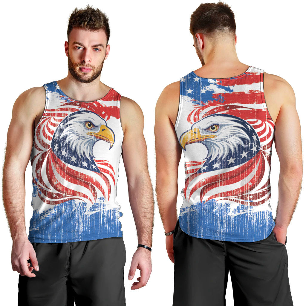 United States Flag Day Men Tank Top Proud To Honor The Stars And Stripes