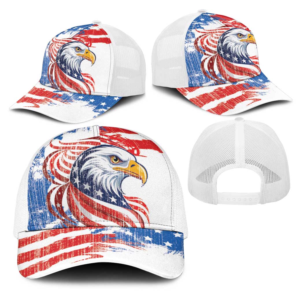 United States Flag Day Mesh Trucker Cap Proud To Honor The Stars And Stripes