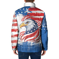 United States Flag Day Padded Jacket Proud To Honor The Stars And Stripes