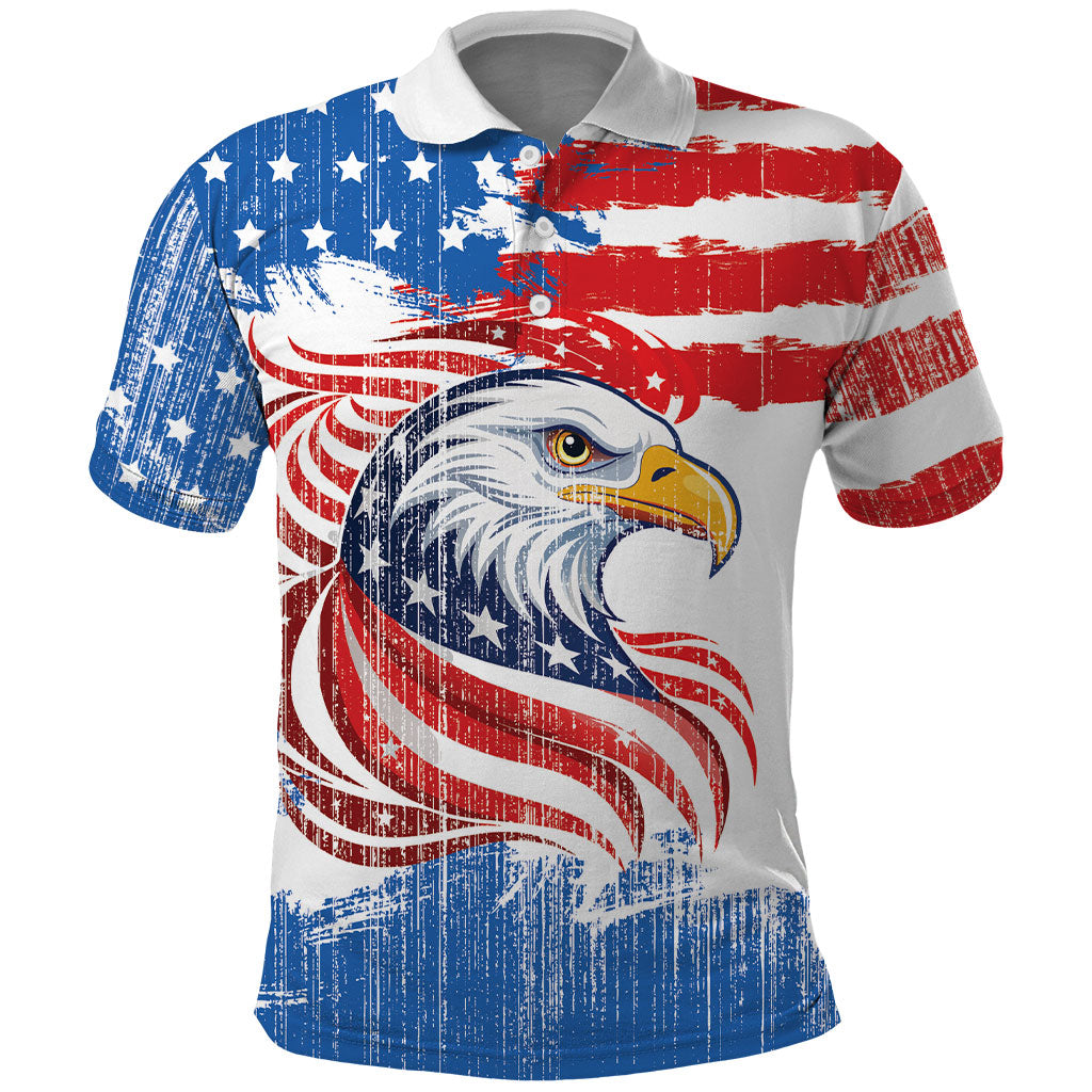 United States Flag Day Polo Shirt Proud To Honor The Stars And Stripes