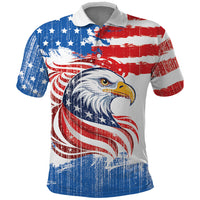 United States Flag Day Polo Shirt Proud To Honor The Stars And Stripes