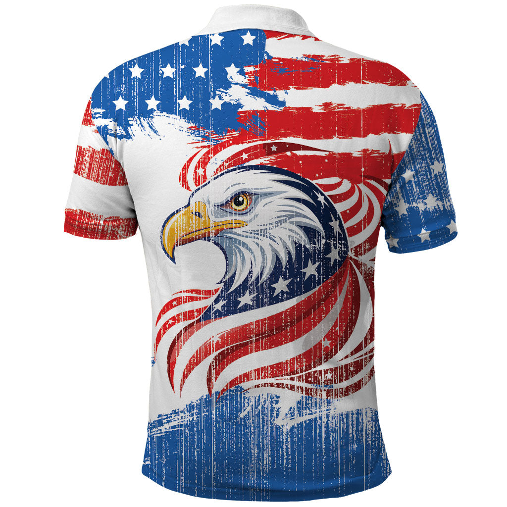 United States Flag Day Polo Shirt Proud To Honor The Stars And Stripes