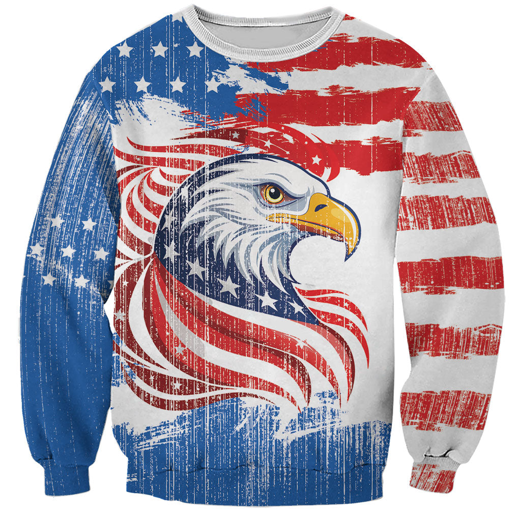 United States Flag Day Sweatshirt Proud To Honor The Stars And Stripes