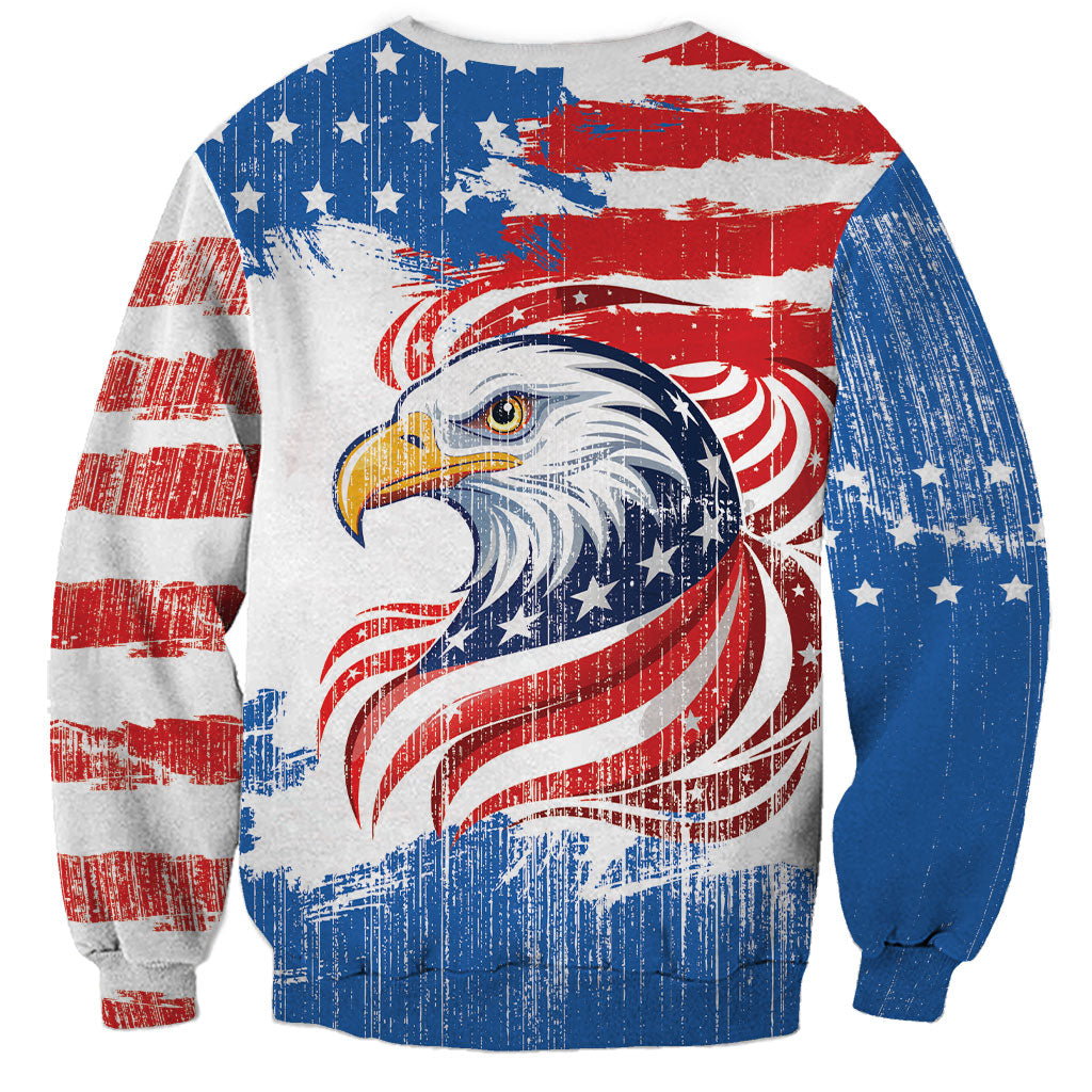 United States Flag Day Sweatshirt Proud To Honor The Stars And Stripes