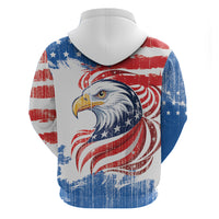 United States Flag Day Zip Hoodie Proud To Honor The Stars And Stripes
