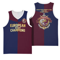 France European Rugby Final Basketball Jersey