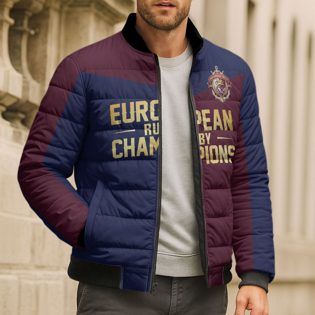 France European Rugby Final Bomber Puffer Jacket