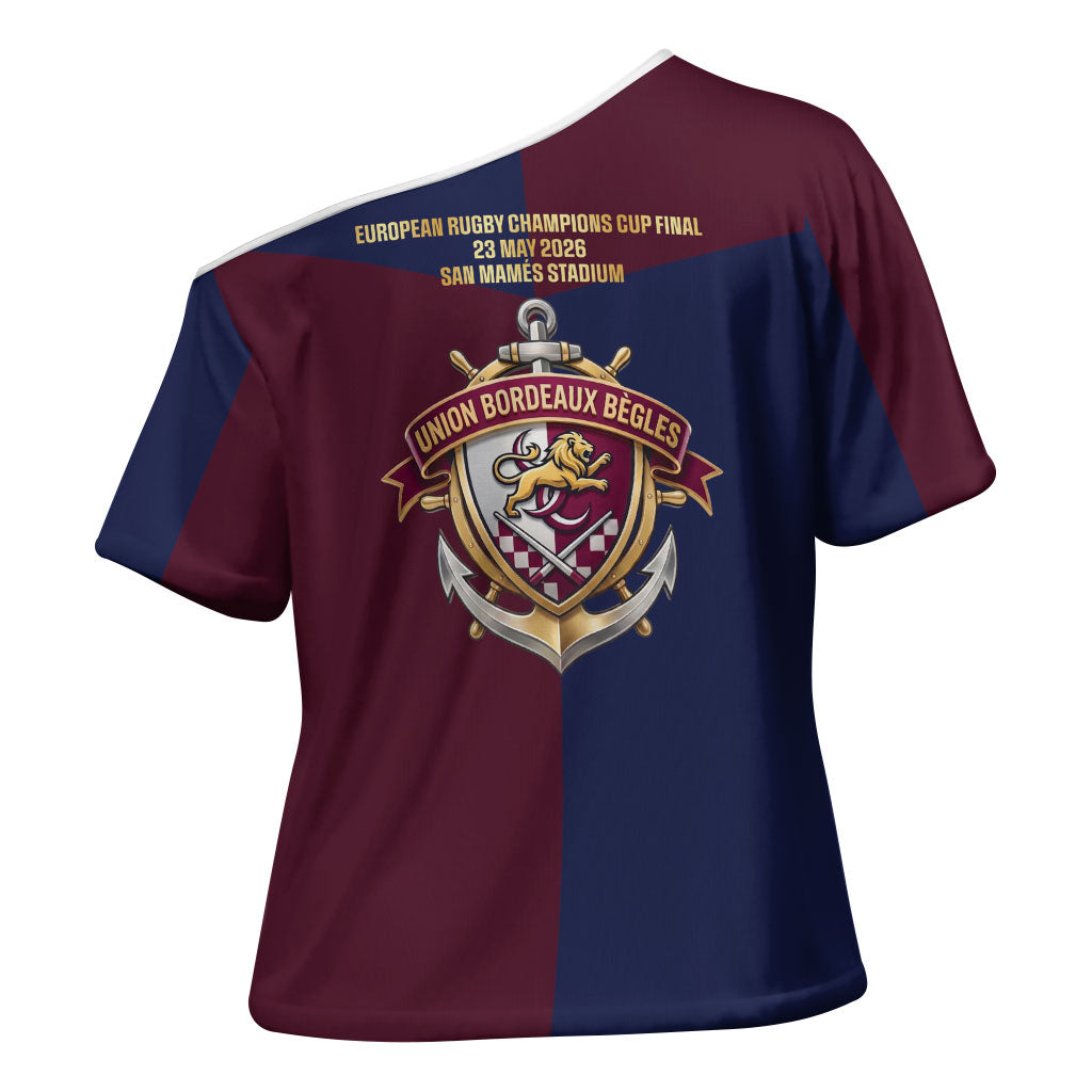 France European Rugby Final Cross Shoulder Shirt