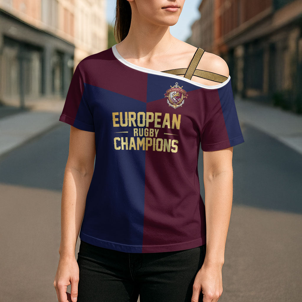 France European Rugby Final Cross Shoulder Shirt