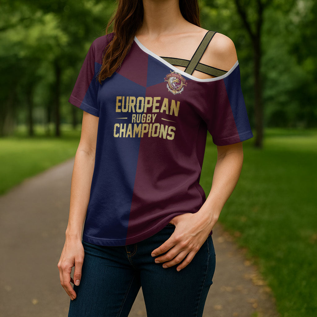 France European Rugby Final Cross Shoulder Shirt