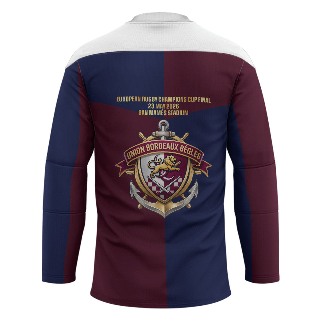 France European Rugby Final Hockey Jersey