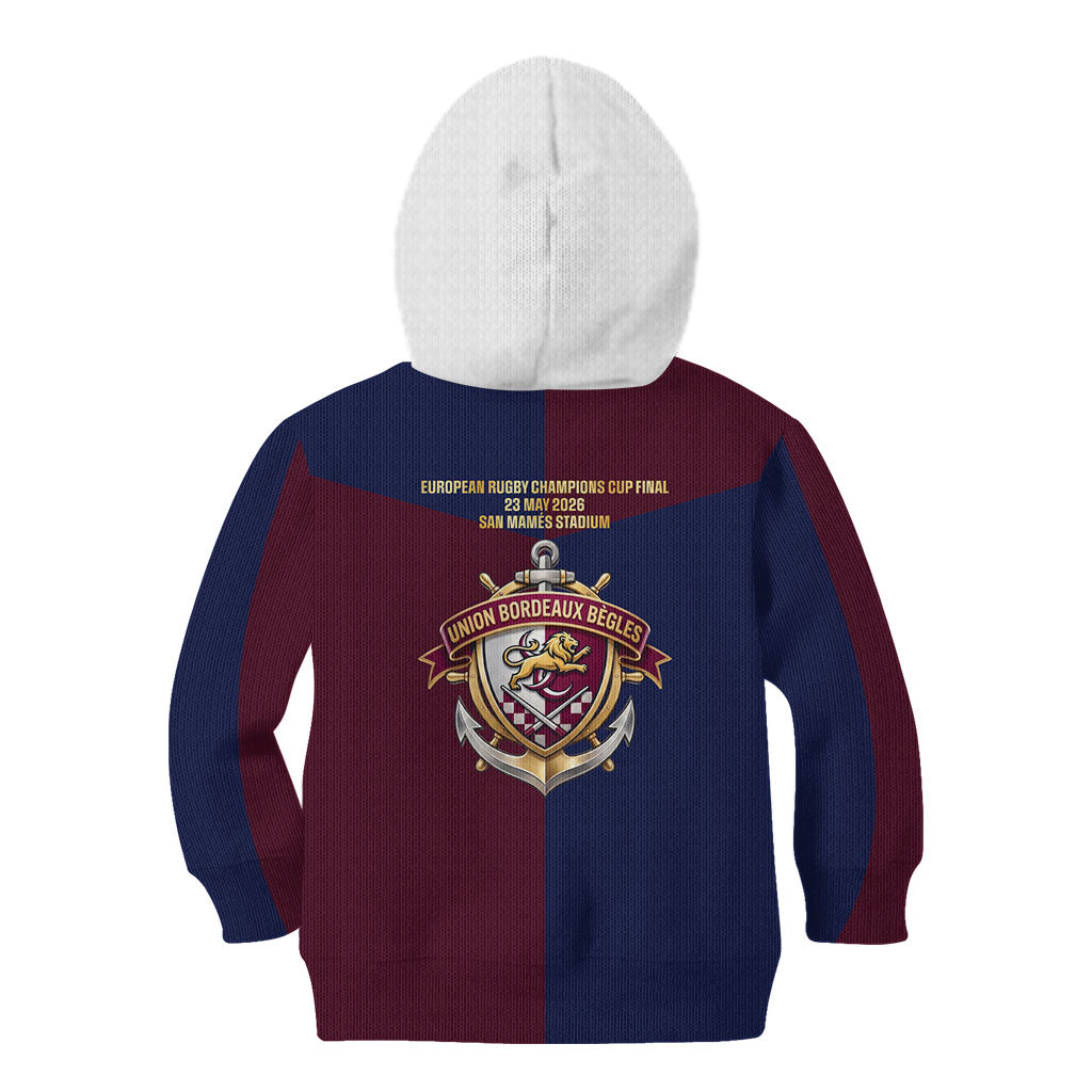 France European Rugby Final Kid Hoodie