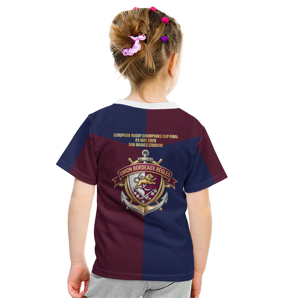 France European Rugby Final Kid T Shirt