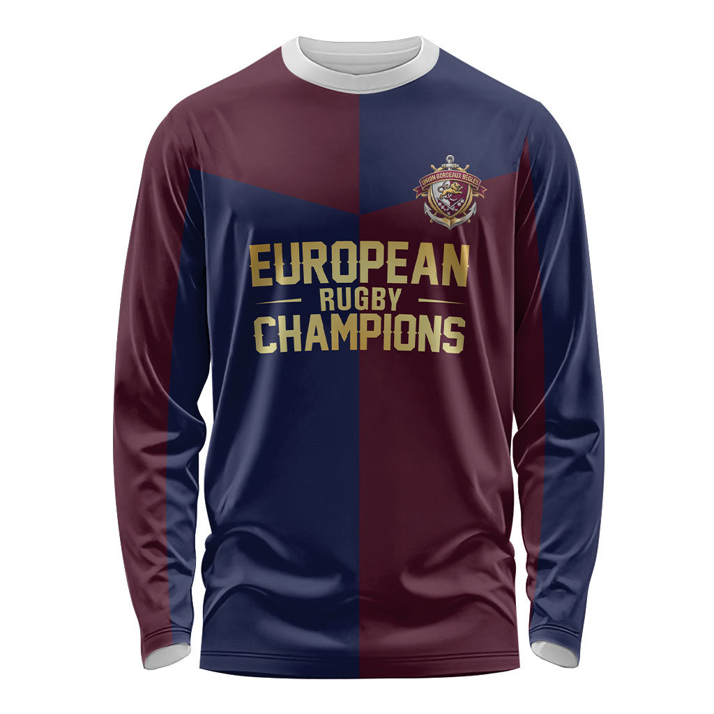 France European Rugby Final Long Sleeve Shirt