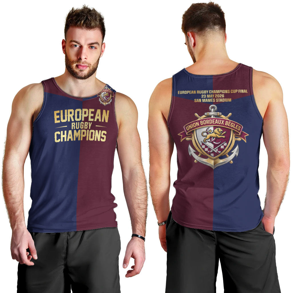 France European Rugby Final Men Tank Top