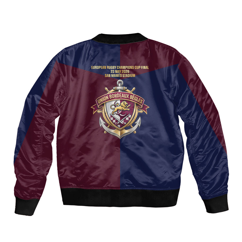 France European Rugby Final Sleeve Zip Bomber Jacket