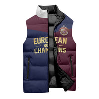 France European Rugby Final Sleeveless Puffer Jacket