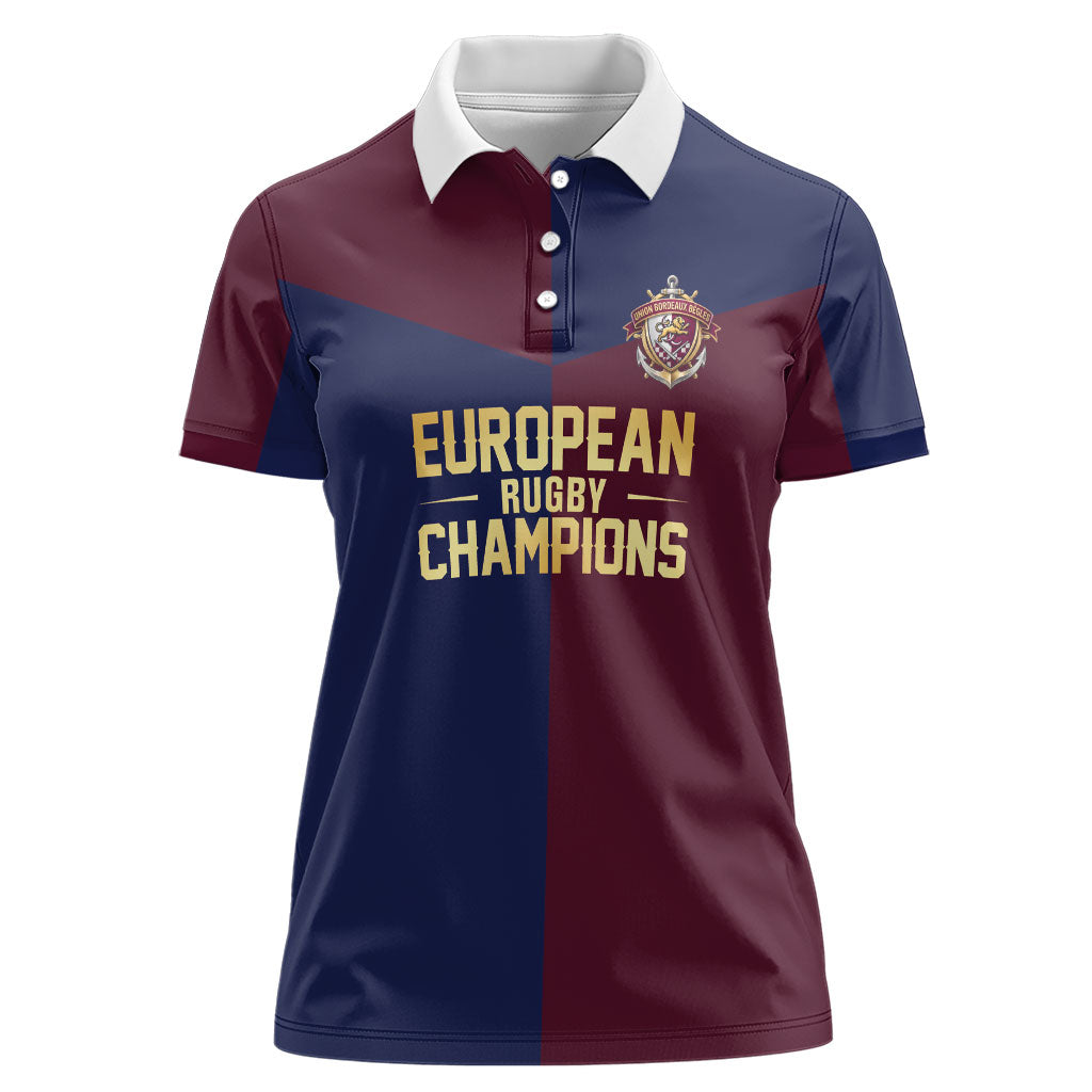 France European Rugby Final Women Polo Shirt