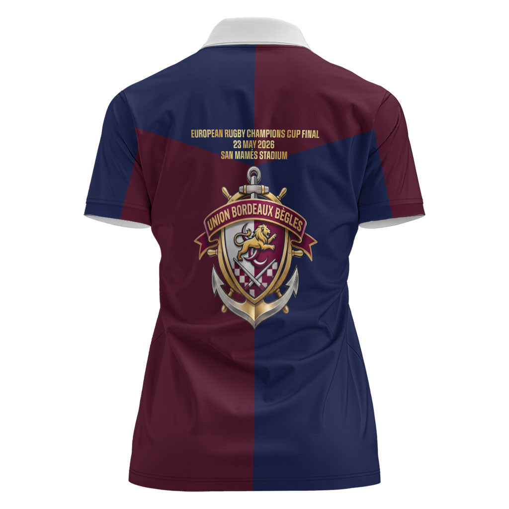 France European Rugby Final Women Polo Shirt