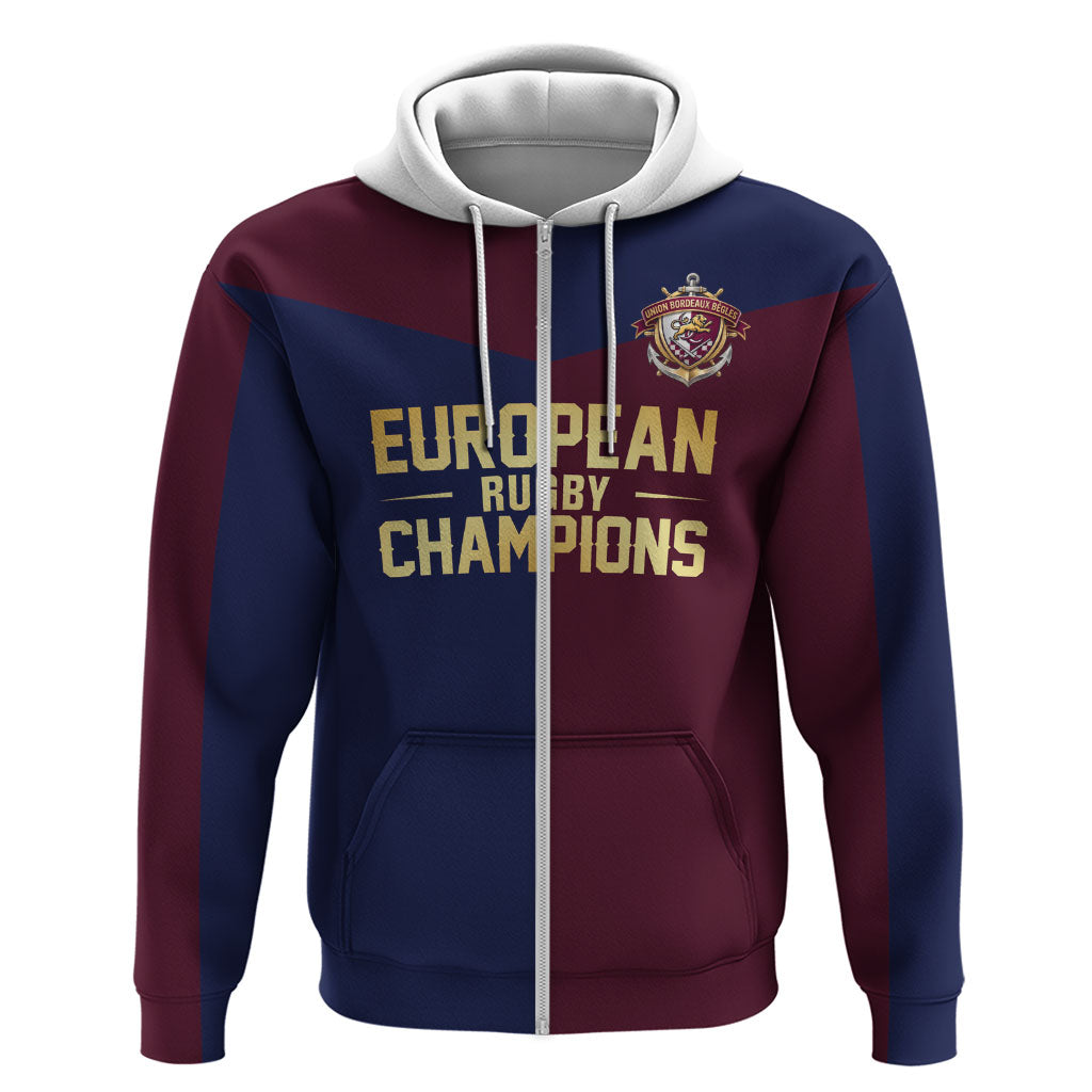 France European Rugby Final Zip Hoodie