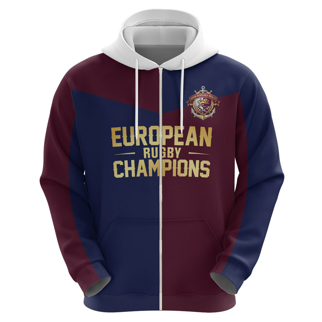 France European Rugby Final Zip Hoodie