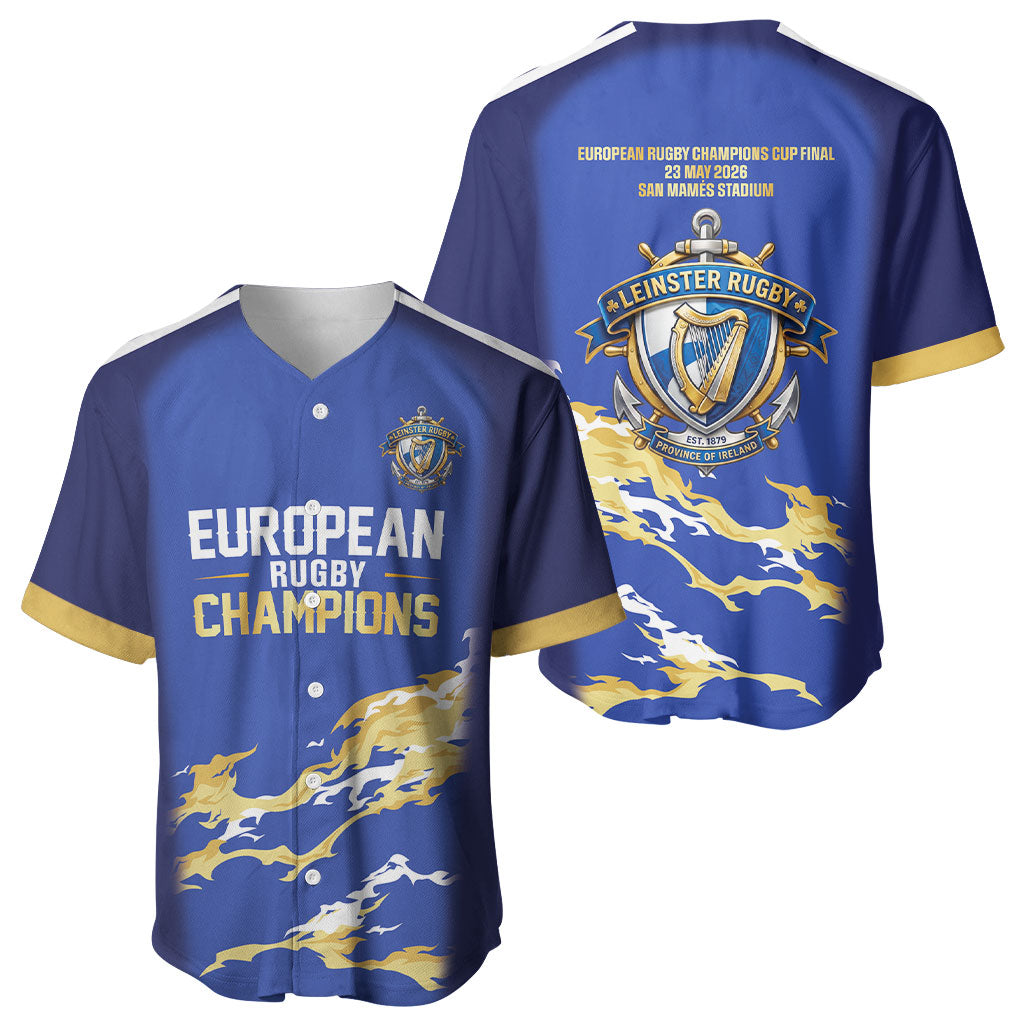 Ireland European Rugby Final Baseball Jersey
