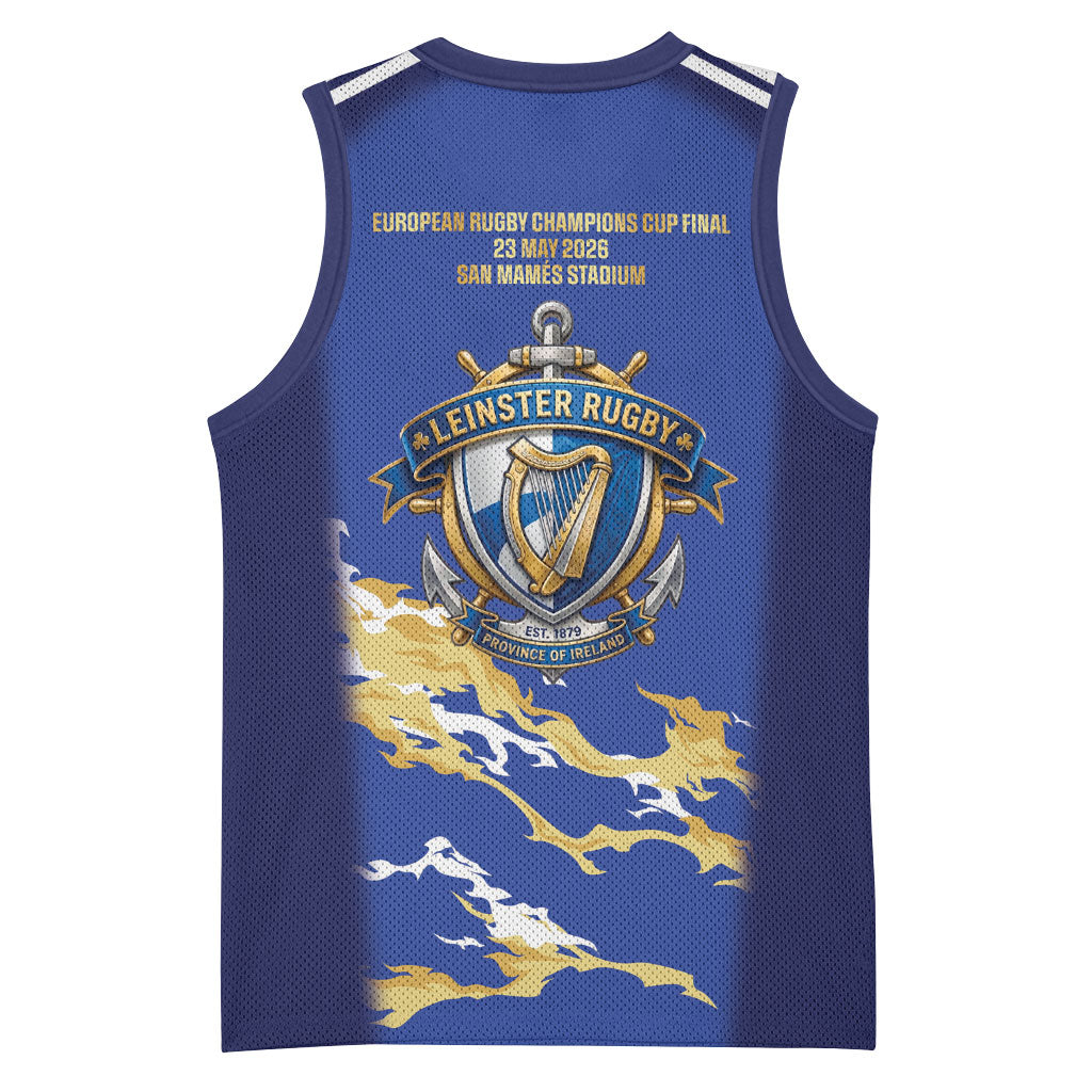 Ireland European Rugby Final Basketball Jersey
