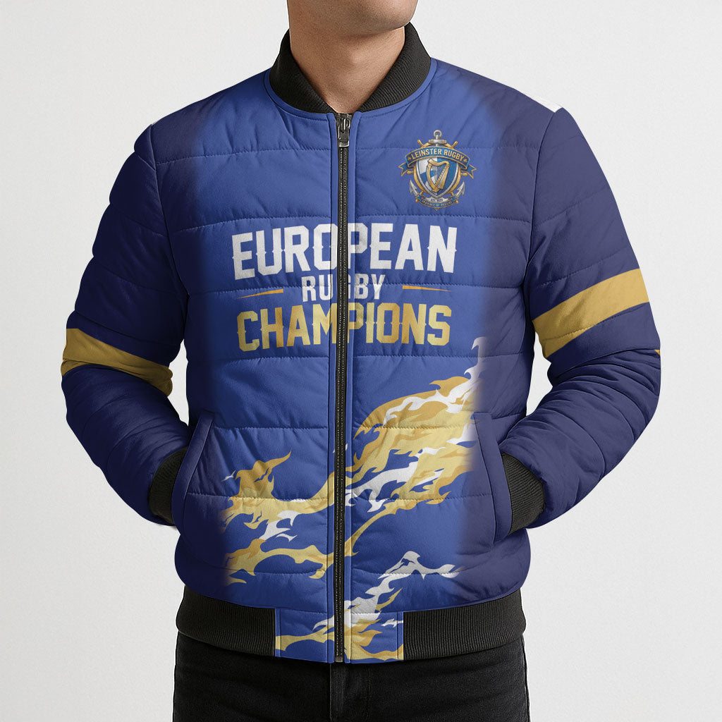 Ireland European Rugby Final Bomber Puffer Jacket