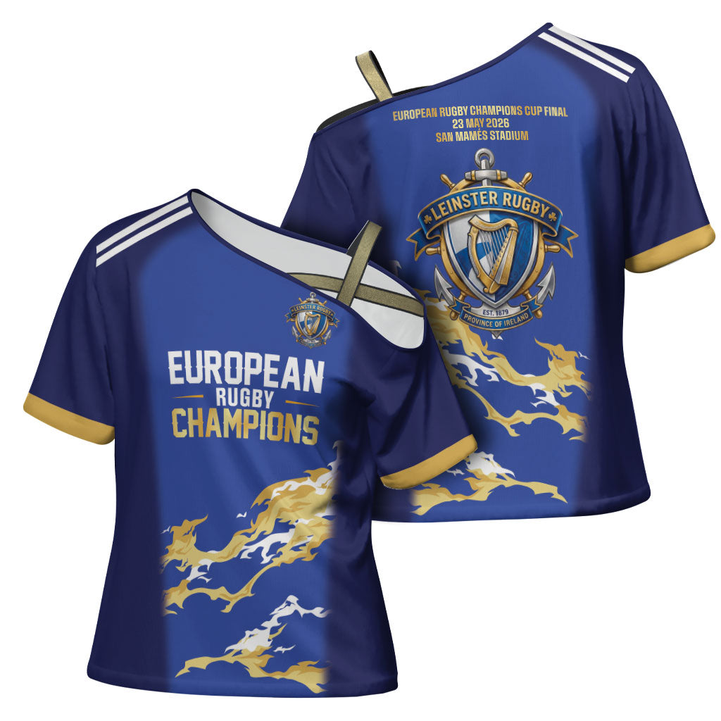 Ireland European Rugby Final Cross Shoulder Shirt