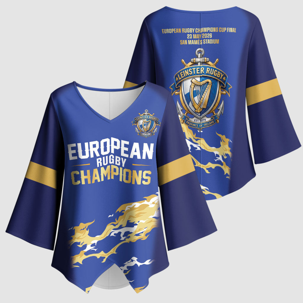 Ireland European Rugby Final Kimono Sleeve Blouse