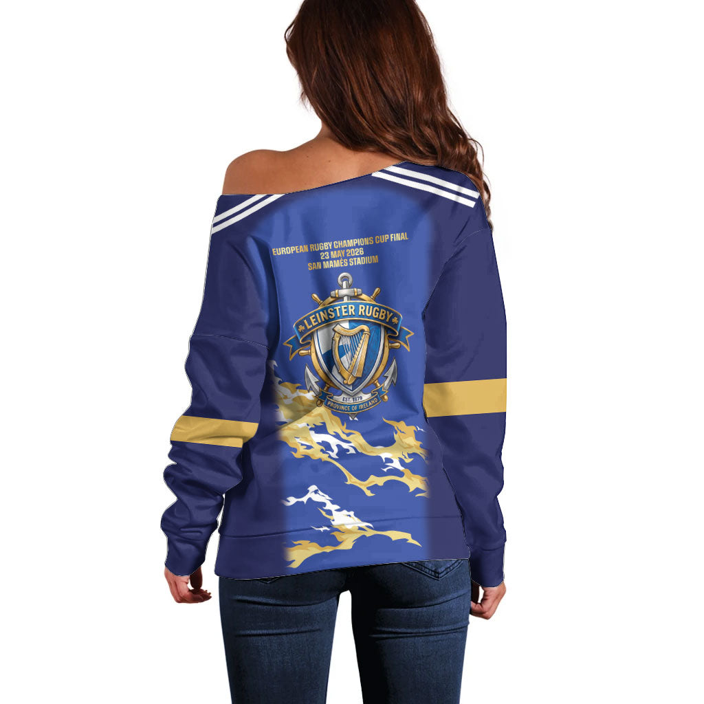 Ireland European Rugby Final Off Shoulder Sweater