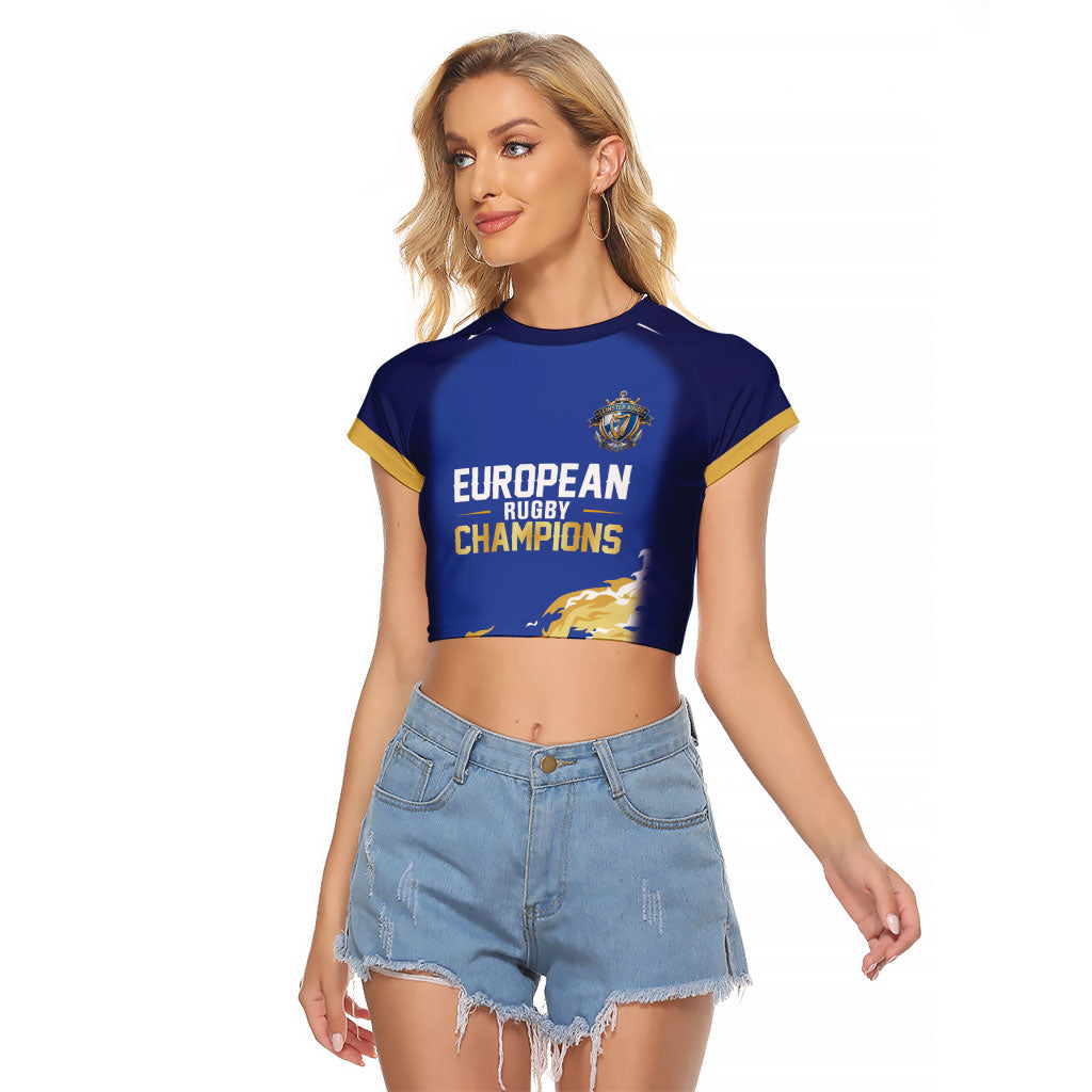 Ireland European Rugby Final Raglan Cropped T Shirt