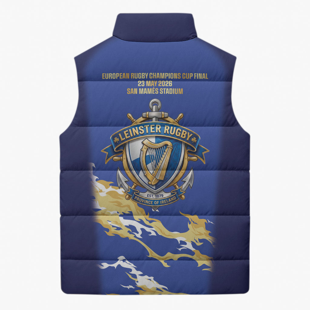 Ireland European Rugby Final Sleeveless Puffer Jacket